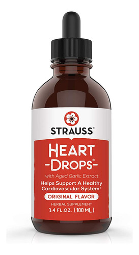 Strauss Naturals Heartdrops, Suplementos Herbales Para El C