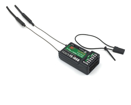 Flysky Receptor Fs-ia6b 2.4g 6ch Con Doble Antena Compatible