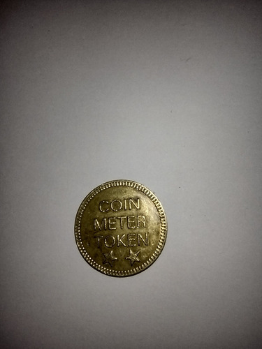 Moeda Coin Meter Token Eua Raridade (Usado)