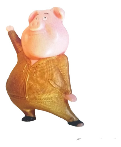 Muñeco Plastico Chancho De La Película Sing Perfecto 9cm (Usado)