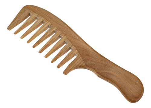 Peine De Masaje Peine. Peine De Madera Natural Hecho A Mano