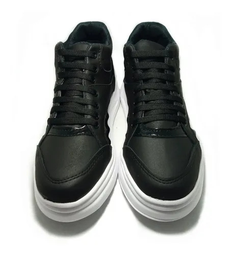 Zapatillas Urbanas Mujer Botitas Acordonadas 37 1020 8.070
