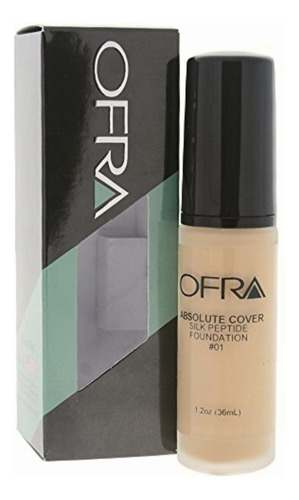 Ofra Absolute Cover Silk Peptide Foundation For Women, No.