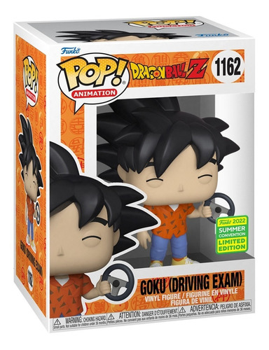 Funko Pop! Goku Driving Exam. Dragon Ball Z. Edición Limit. 