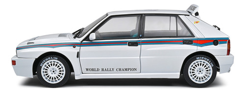 Miniatura Lancia Delta Hf Integrale Evo 1 Martini Racing 6 1992 Branco 1:18 Solido