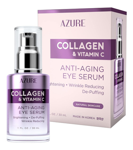 Azure Suero Antienvejecimiento De Colgeno Y Vitamina C, Suer