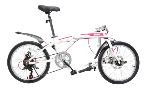 Imagen 8 de 10 de Bicicleta Plegable Folding Rodado 20 Shimano Cambios Varon Mujer Mountain Urbana Reforzada Garantia Envios Happy Buy