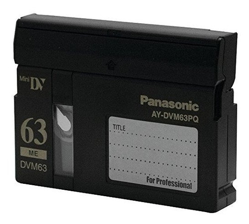Panasonic Ay Dvm63mq - Master - Mini Cinta Dv - 10 X 63min [