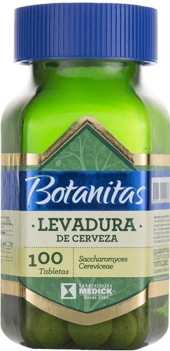 Levadura De Cerveza Botanitas 100 Tabletas Registro Invima 