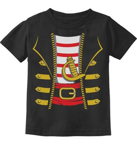 Playera Disfraz Estilo Pirata Cualquier Ocasion Pirate