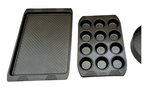 Set De Tres Moldes Para Reposteria Tefal J162s385 