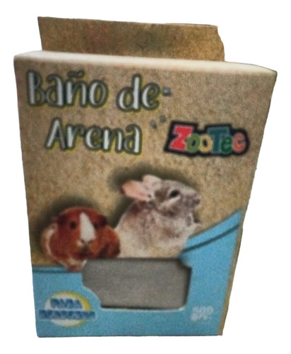 Arena Para Baño Roedores X 500 Grs Hamsters Jerbos, Chinchi 