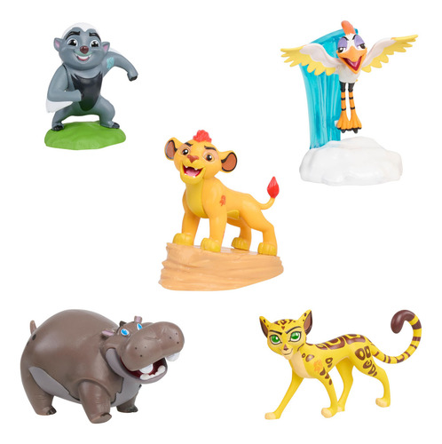 Figuras Disney Lion Guard Paquete De 5 Piezas