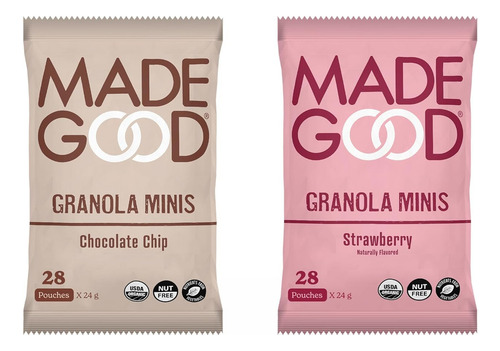 Madegood Granola Mini, 56 Unidades (0,85 Oz Cada Una) - Fres