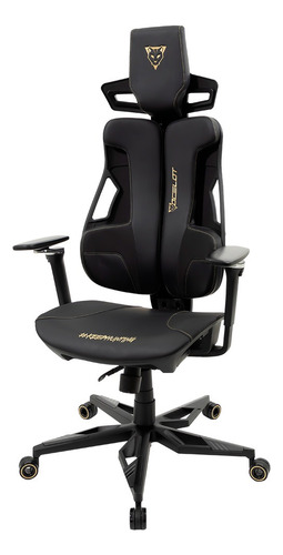 Silla Ocelot Gaming Scorpion Negro Descansabrazos 4d 150kg Material del tapizado Cuero sintético