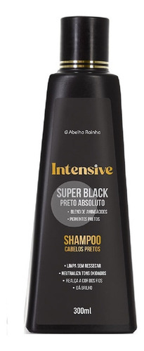 Shampoo Matiazador P Cabelos Pretos Intensive Abelha Rainha