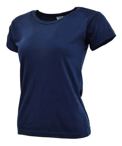 Playera dama cuello redondo sales
