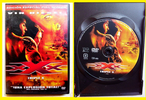 Rapido Y Furioso + Rápido Y Furioso 5 + Triple X 1 & 2 - Dvd (Usado)