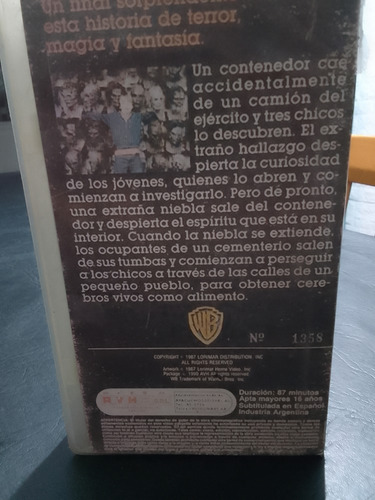 El Regreso De Los Muertos Vivos-coleccion-duplicados-vhs (Usado)