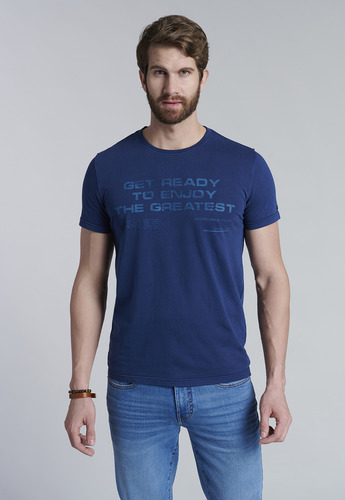 Polera Montana Azul Ss2025 Ferouch