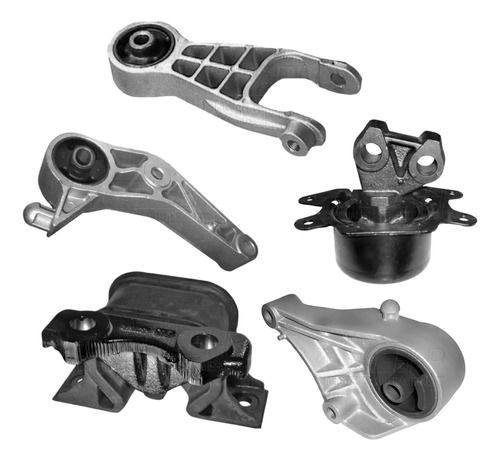 Kit 5 Soportes Motor Caja Chevrolet Corsa 1.8 2002 - 2008