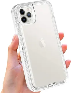 Funda Case De Uso Rudo Para iPhone Transparente Antigolpes iPhone SE 3/iPhone SE 2