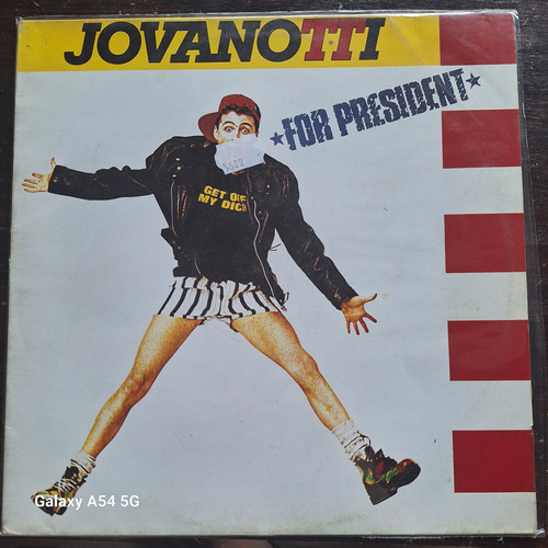 Jovanotti For President Inc. Ragamuffin Lp 2da Mano