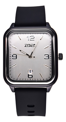 Reloj Zoea Ez8049-h Negro Cuarzo Resistente Al Agua Correa Negro-2