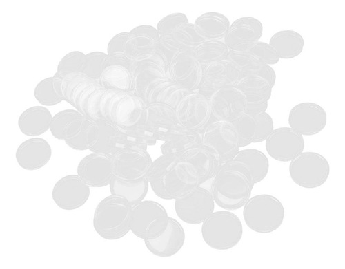 200 Pcs 21mm / 24mm Capsules Capsules Caixas Caixas Protetor