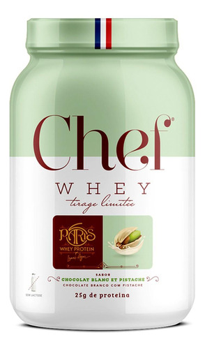 Chef Whey Protein Gourmet Paris 6 Zero Lactose 800g Chef