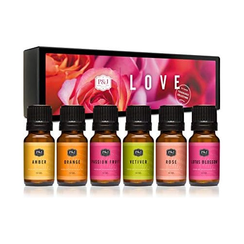 Aceite De Fragancia | Love Set De 6 - Aceite Perfumado ...