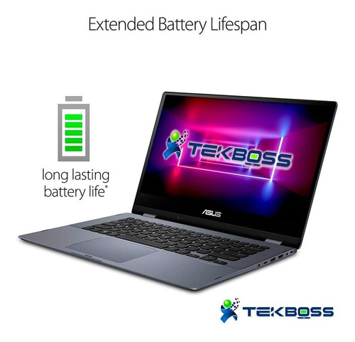 Imagen 4 de 10 de Laptop Asus Core I5 +8gb+512gb Ssd+ Touch 14''+ Teclado Led