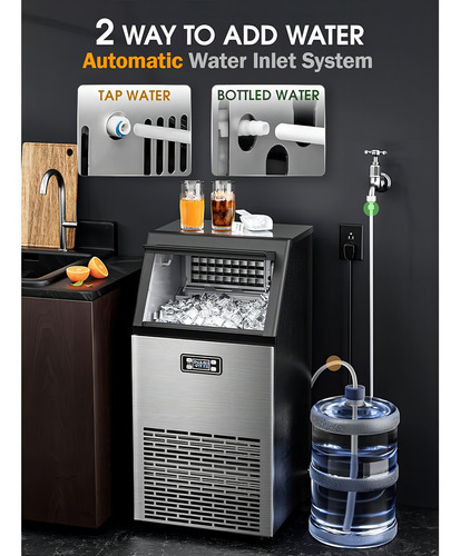 Joy Pebble Ice Maker, Máquina De Fabricación De Hielo Comerc