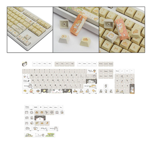 Pbt Keycaps 131 Teclas 68 75 98 100 Layout Ideal Presente