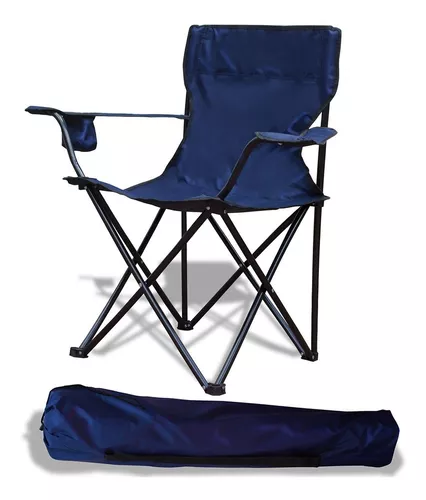 Silla Plegable Director Premium Reforzada Camping Portable