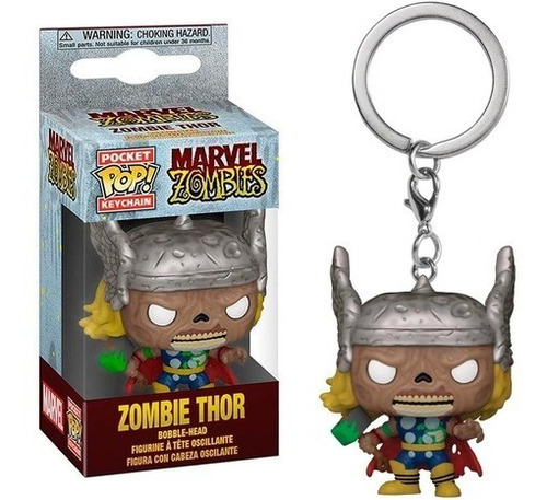 Llavero Pocket Pop! Marvel Zombies Thor