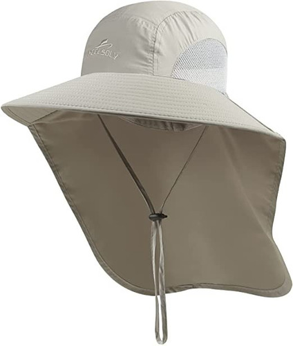 Sombrero De Sol Al Aire Libre Para Hombres Con Mas De 50 Upf