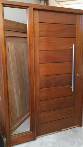 Imagen 1 de 9 de Puerta De Entrada, Exterior, Madera, Cedro