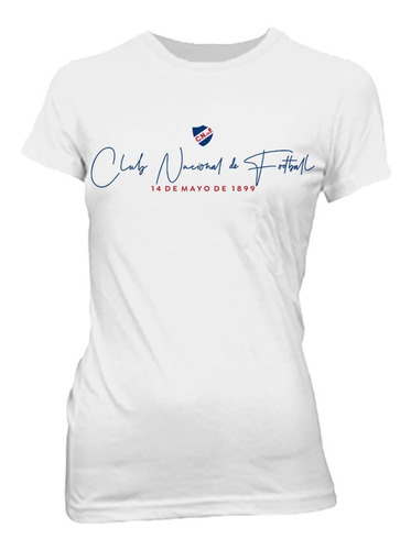 Camiseta De Nacional Entallada Firma Oficial Disershop