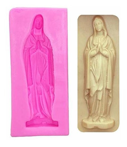 Molde - Linda Virgen María Divertida Madonna Diy 3d Molde De