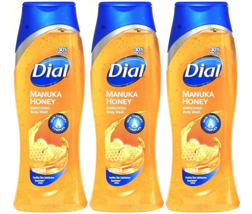 Dial Manuka Honey Enriching Body Wash, 21 Onzas (paquete De