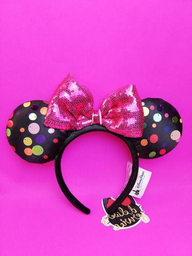 Disney Diadema Orejas Minnie Mouse Polka Dots Colors