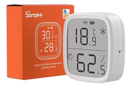 Sonoff Snzb-02d Zigbee Monitor Temperatura Humedad Macrotec