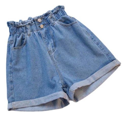 Shorts Jeans Soltos Plus Size Calças Largas A