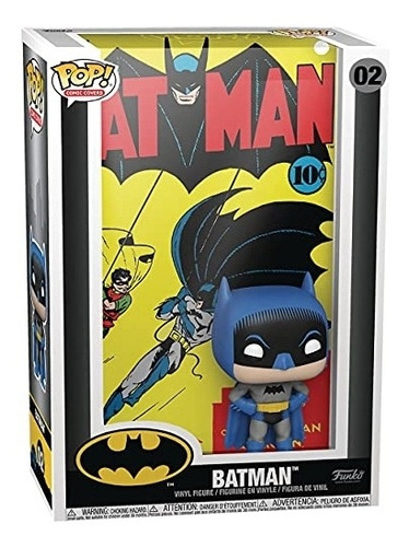 Muñeco Funko Pop Funda De Cómic De Vinilo: Dc - Batman