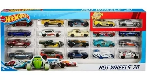 Conjunto Com 20 Carrinhos Hot Wheels Mattel H7045 em Promoção na Americanas