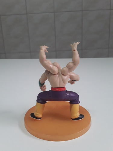 2 Bonecos Miniatura Tenshinhan E Mr. Satan / Dragon Ball Z (Usado)