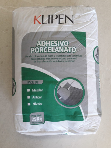 Cemento Para Porcelanato Klipen