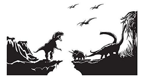 Calcomanía T-rex - Adhesivo Decorativo Para Pared Diseño De