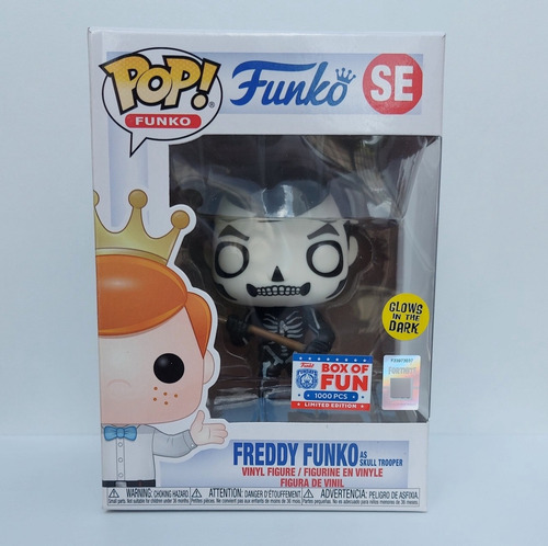 Freddy Funko Skull Trooper Fortnite Glow Limitado A 1000 Pz (Usado)